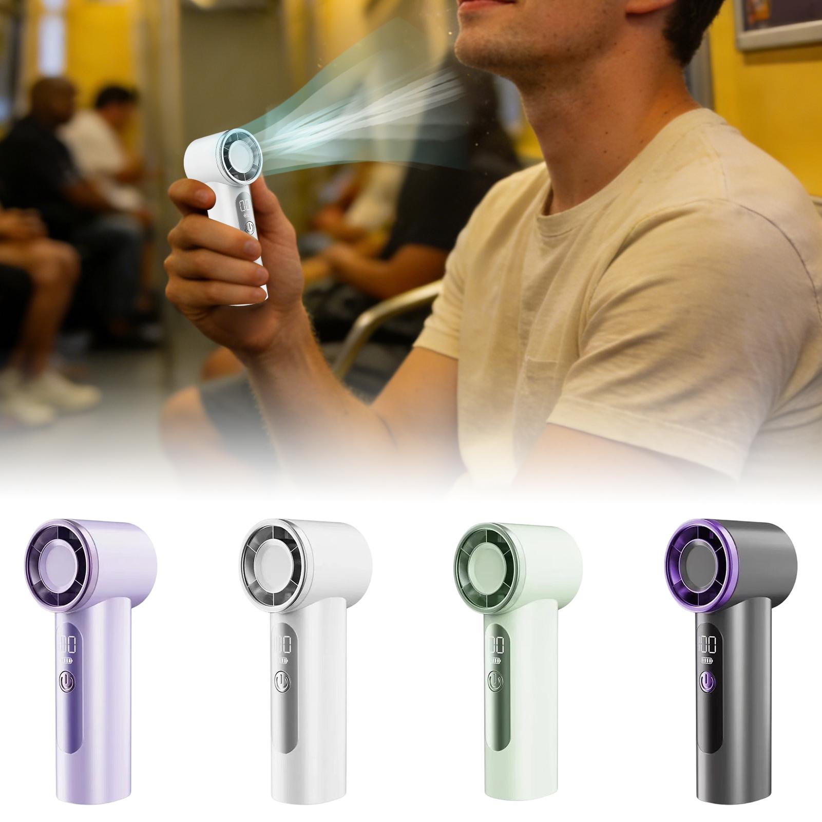 Outdoor Camping Ventilator - Kipas Genggam Mini USB Isi Ulang,
