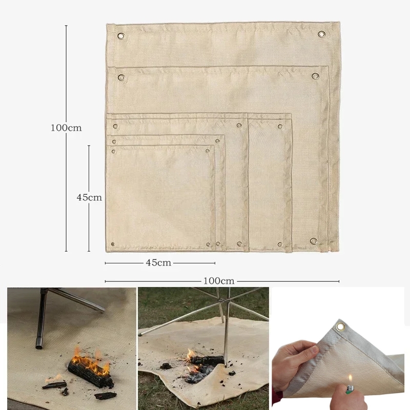 Outdoor Camping Blanket - Alas tahan api untuk berkemah, selimut