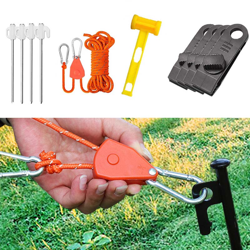 Outdoor Camping Guy - Tenda Regulator Katrol Tali Tahan Angin