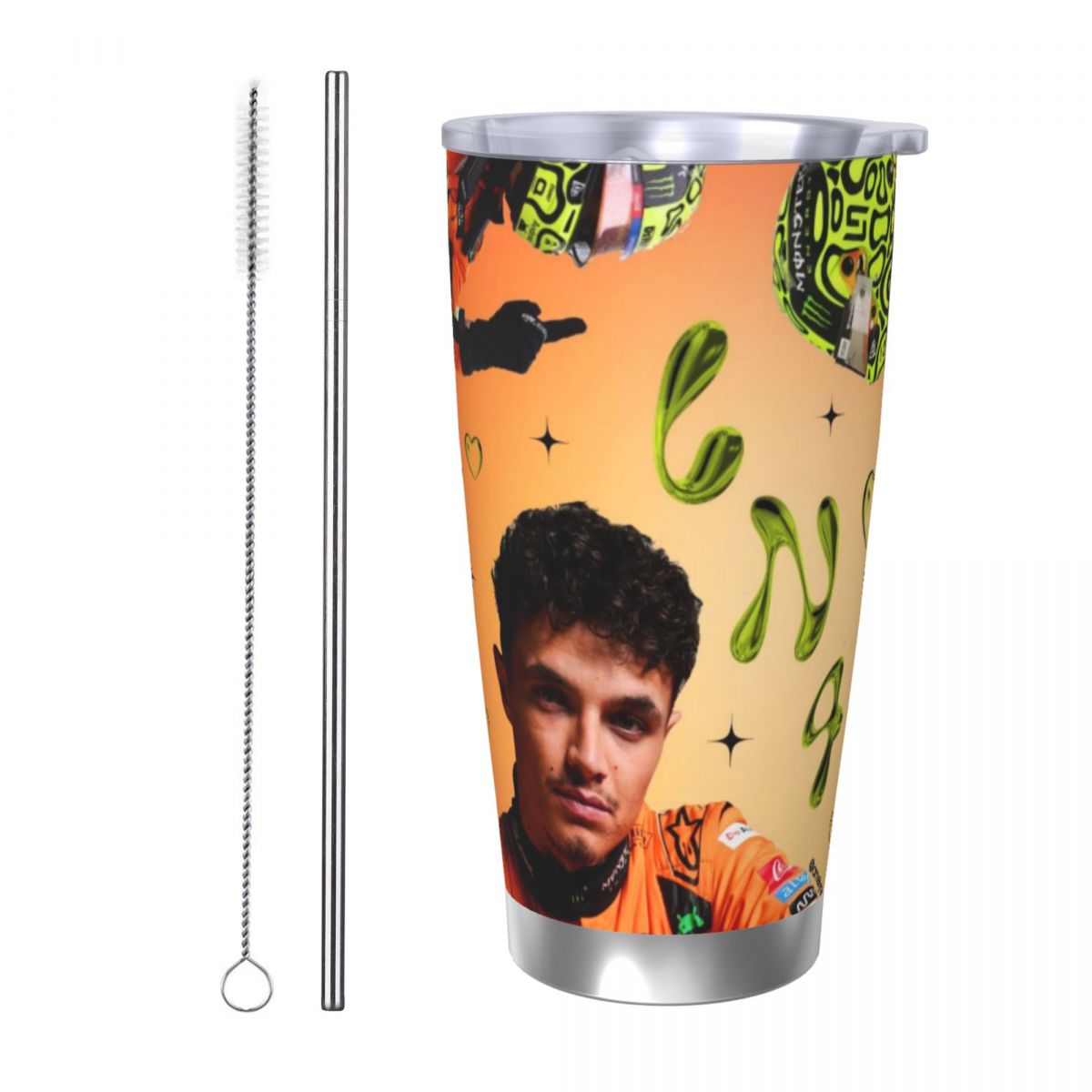 Vacuum Insulated Flask - Lando Norris 20oz Cangkir Kopi Termal