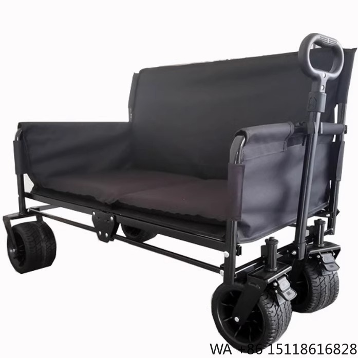 Outdoor Camping Furniture - JXFT Gerobak Lipat Multifungsi Empat Roda