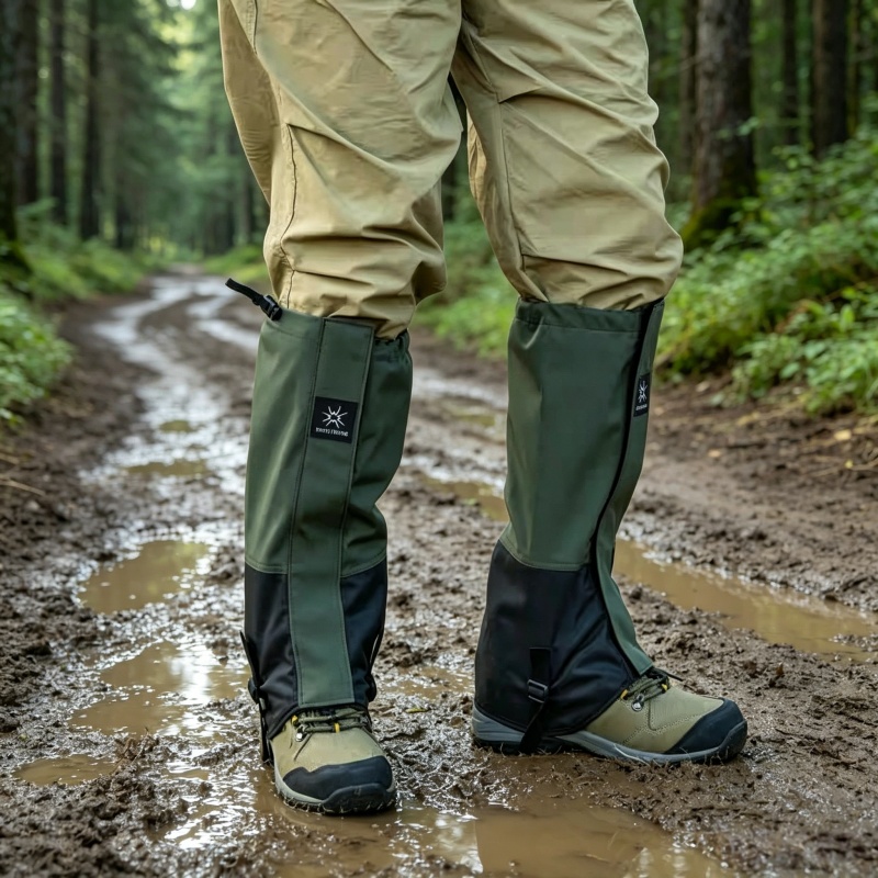 Trekking Gaiters - Pelindung Kaki Anti Air untuk Perjalanan