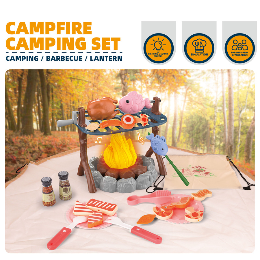 Outdoor Camping Adventures - Set Peralatan Petualangan Luar Ruangan Anak-Anak,