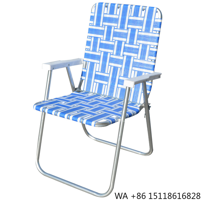 Outdoor Camping Furniture - Kursi Lipat Taman Berbahan Webbed untuk