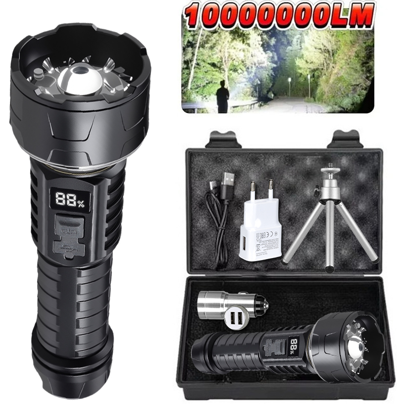 Outdoor Camping Lampe - Senter LED COB Lentera Isi Ulang