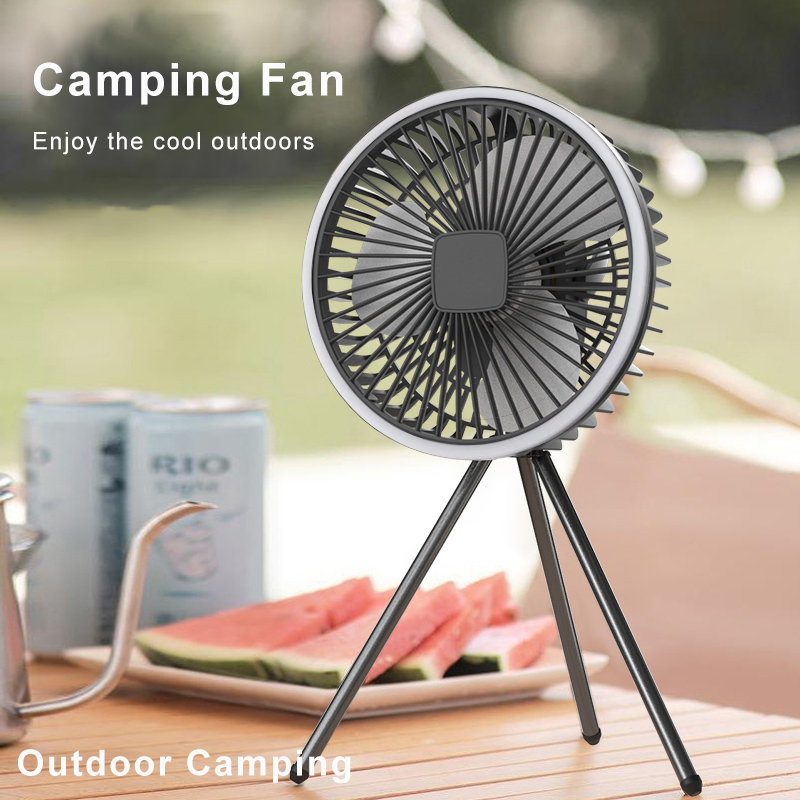 Outdoor Camping Ventilator - Kipas Berkemah Portabel 10000mAh 5000mAh USB