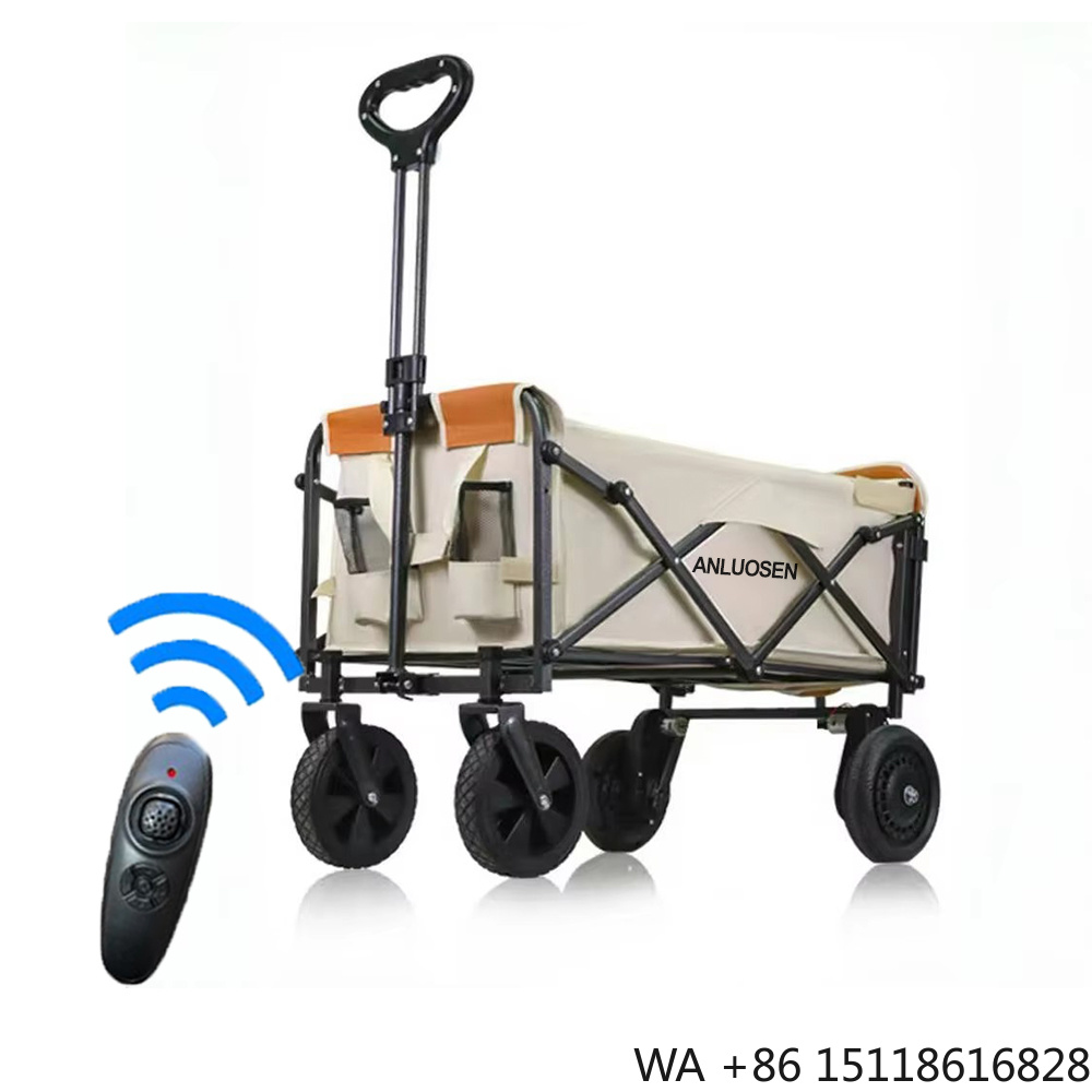 Outdoor Camping Furniture - Gerobak Camping Listrik Lipat 2000mAh Bertenaga