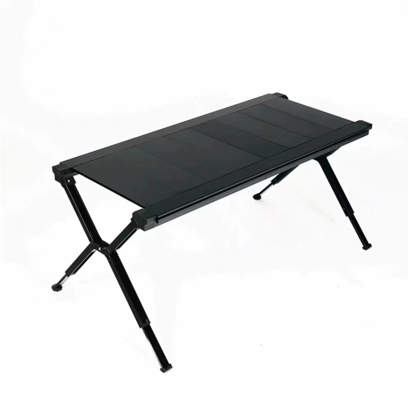 Outdoor Camping Kitchen Setup - Set Meja dan Kursi Lipat Portabel
