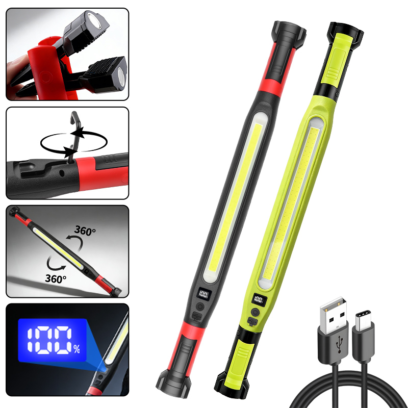 Outdoor Camping Lampe - Lampu Kerja COB Tipe-C Lampu Strip