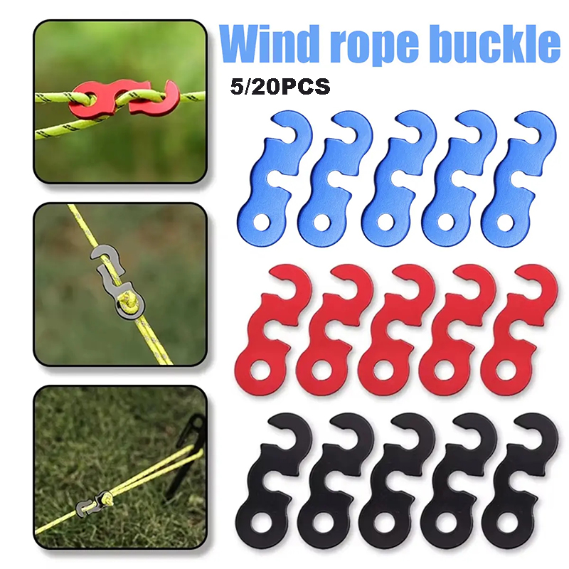 Outdoor Camping Guy - 5/20 Buah Tensioner Guyline Tali Tenda