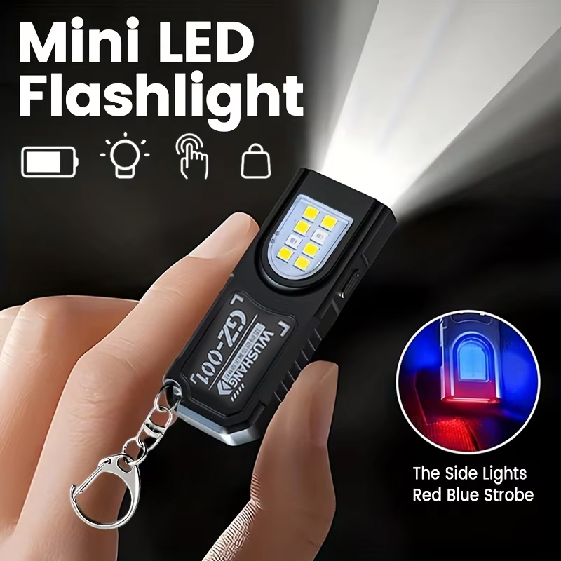 Outdoor Camping Lampe - Senter Gantungan Kunci Multifungsi Senter Mini