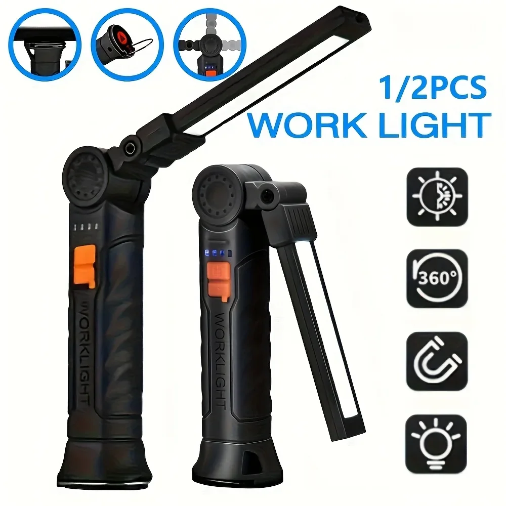 Outdoor Camping Lampe - Senter LED COB Portabel Lampu Kerja