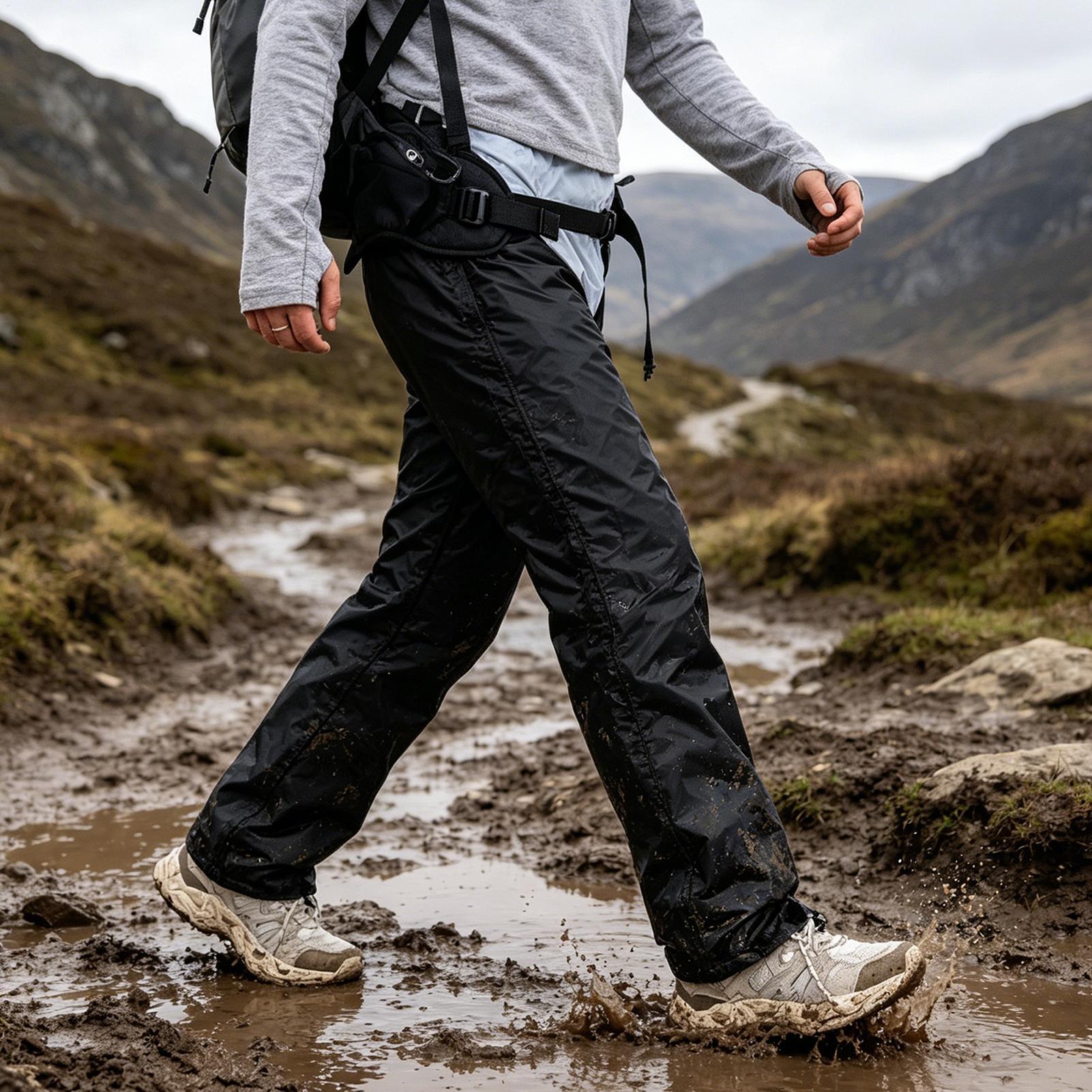 Trekking Gaiters - Pelindung Kaki Pria yang Dapat Disesuaikan,