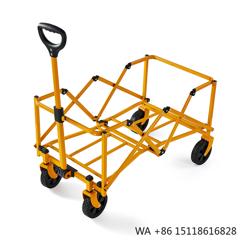 Outdoor Camping Furniture - Gerobak Lipat Portabel, Kereta Pantai Kapasitas