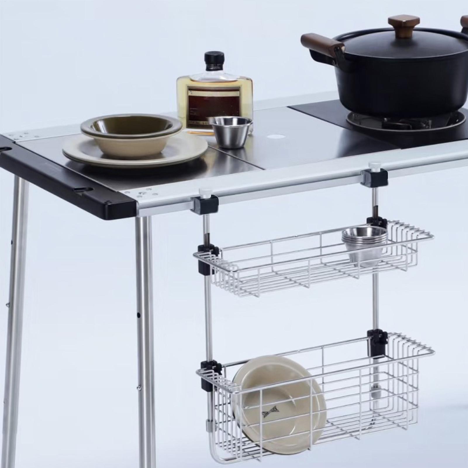 Outdoor Camping Kitchen Setup - Gesper Geser untuk Meja Berkemah Aksesori