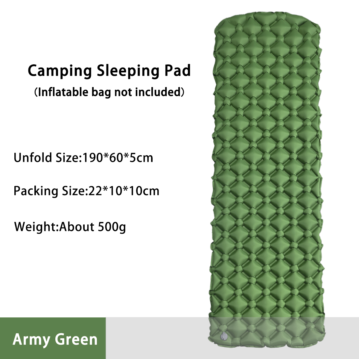 Outdoor Camping Blanket - Kasur Tiup untuk Berkemah di Tenda,
