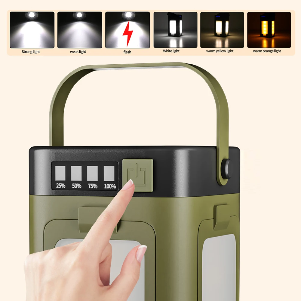 Lampu Camping Portabel Tenaga  - Outdoor Camping Lampe ulasan dan harga