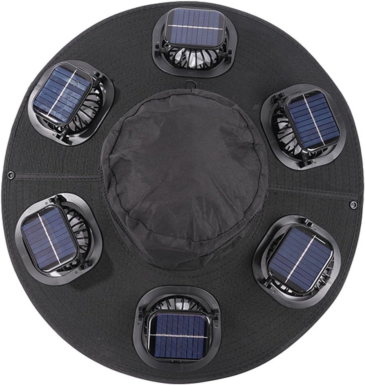 Topi Visor 6 Kipas Pendingin M - Outdoor Camping Ventilator ulasan dan harga