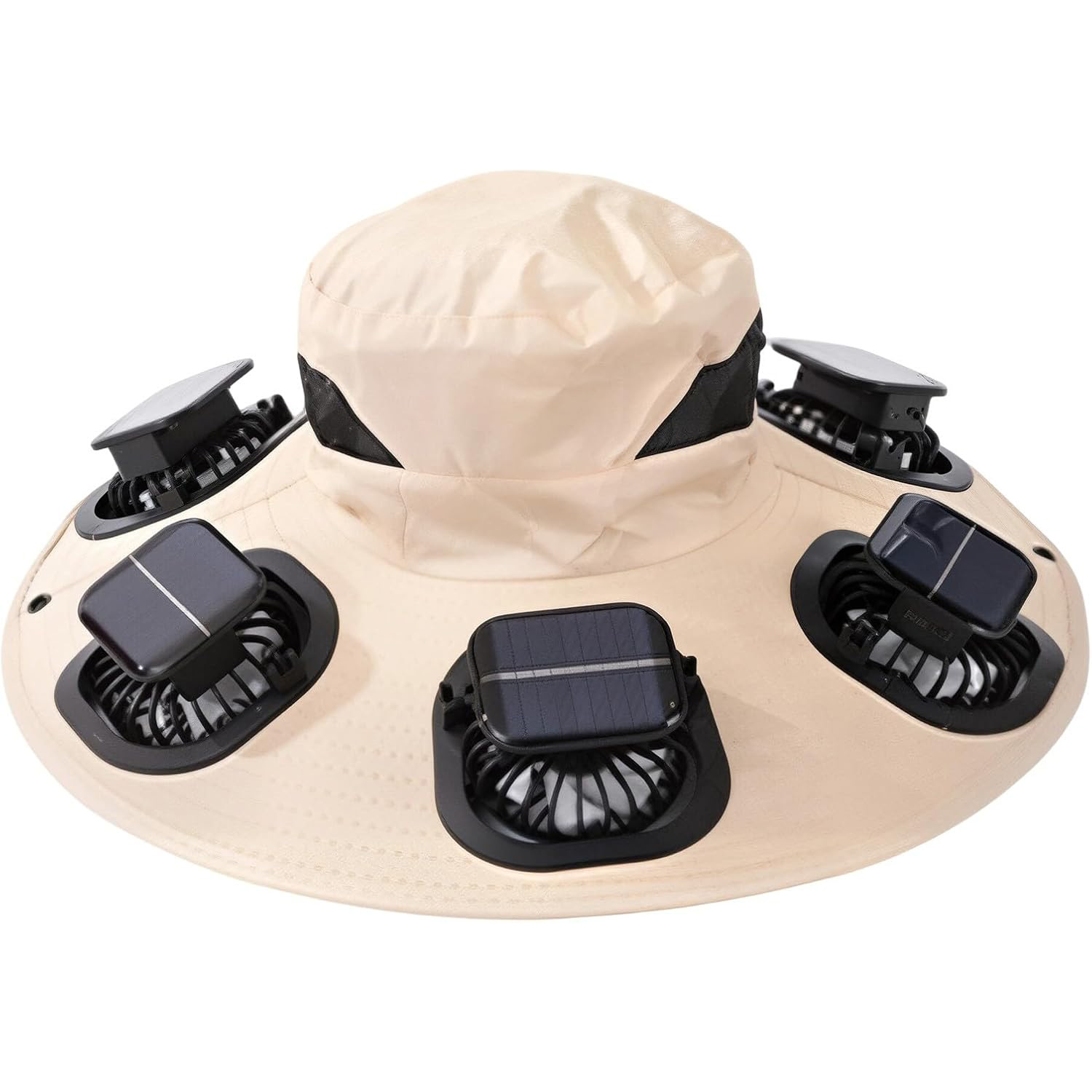 Topi Visor 6 Kipas Pendingin M - Outdoor Camping Ventilator ulasan dan harga