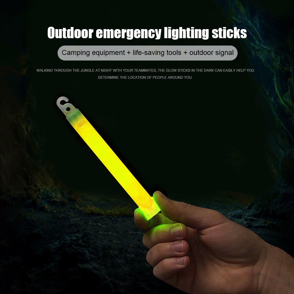 5/10 Buah 6 Inci Tongkat Berca - Glow Sticks Survival ulasan dan harga