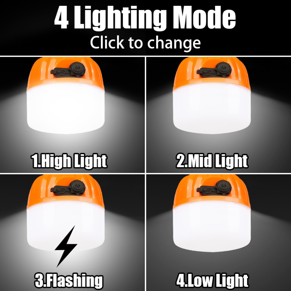 Lampu Kemah Mini Portabel 4 Mo - Outdoor Camping Lampe ulasan dan harga