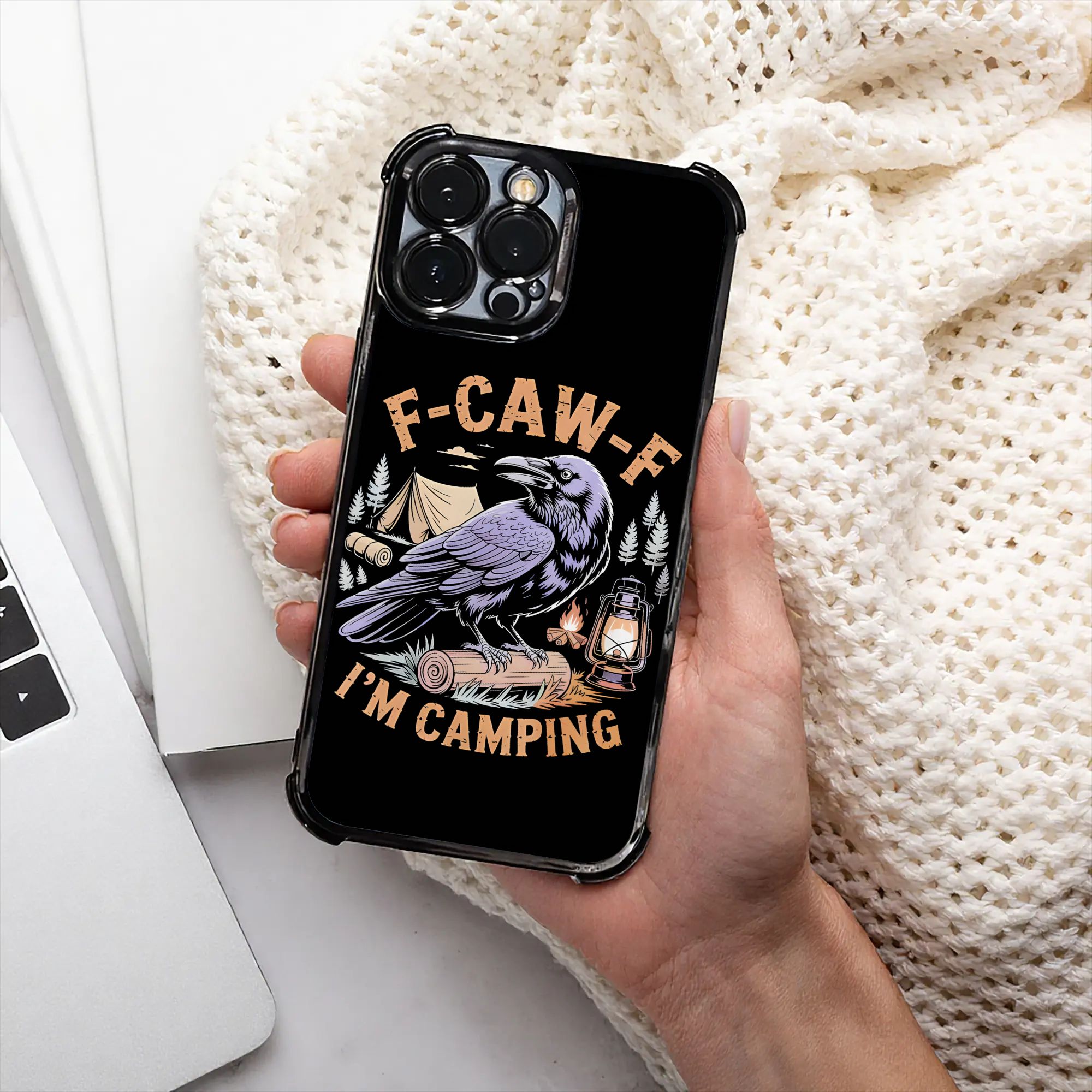 Funny Raven F CAW F I'm Campin - Outdoor Camping Adventures ulasan dan harga