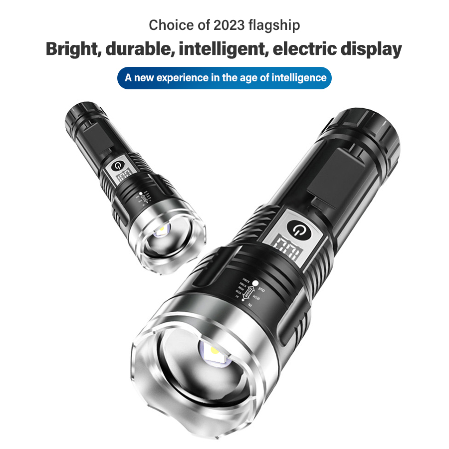 Senter LED 200000LM Daya Tingg - Outdoor Camping Lampe ulasan dan harga