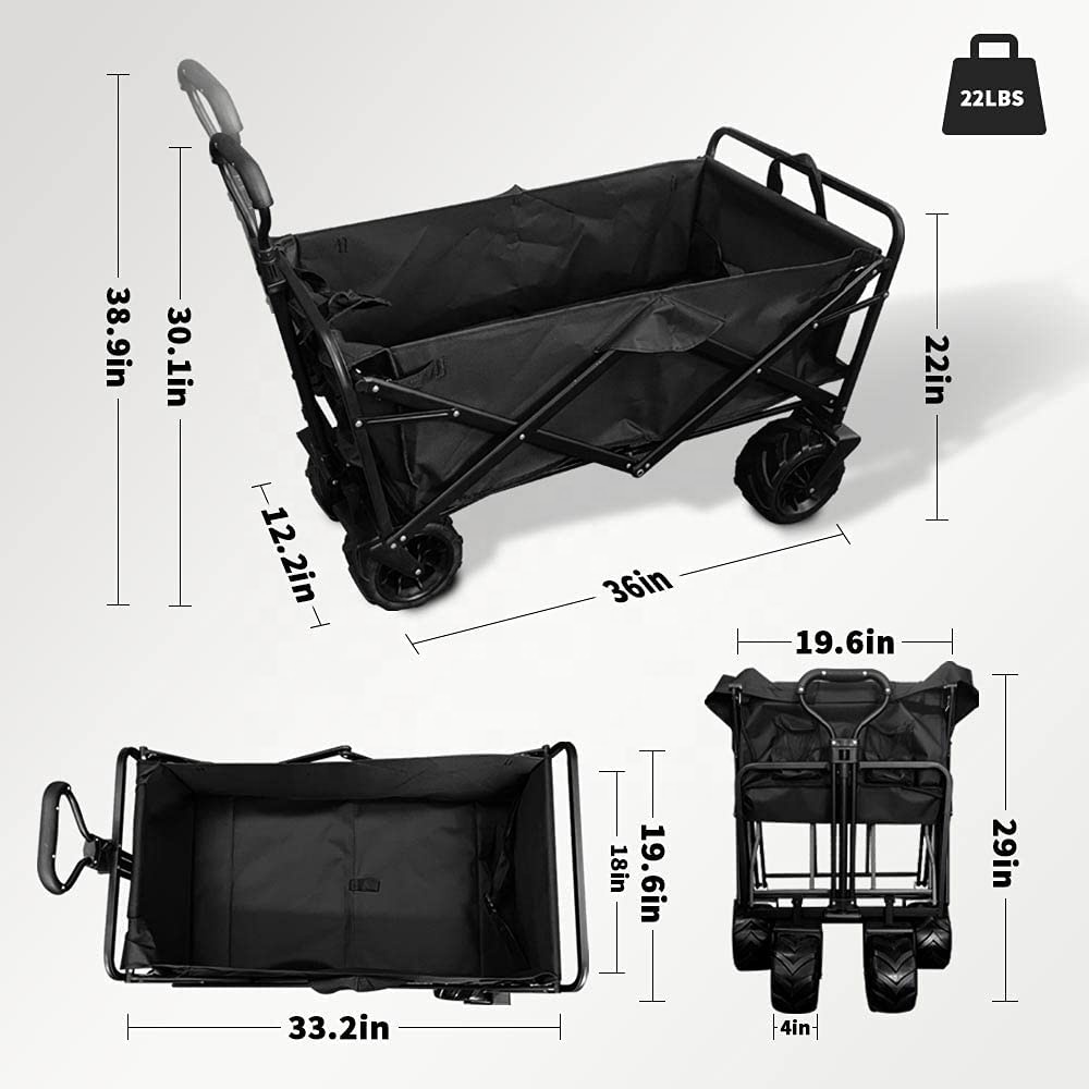 Gerobak Lipat Portabel Tugas B - Outdoor Camping Furniture ulasan dan harga