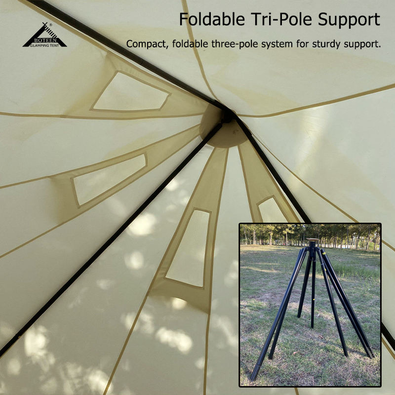 Tenda Bell Katun Outdoor Tanpa - Outdoor Yurt Camping ulasan dan harga