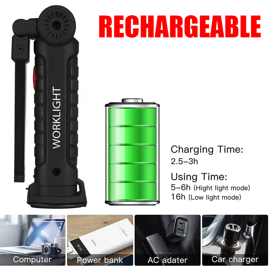 Senter LED Portabel dengan Kai - Outdoor Camping Lampe ulasan dan harga