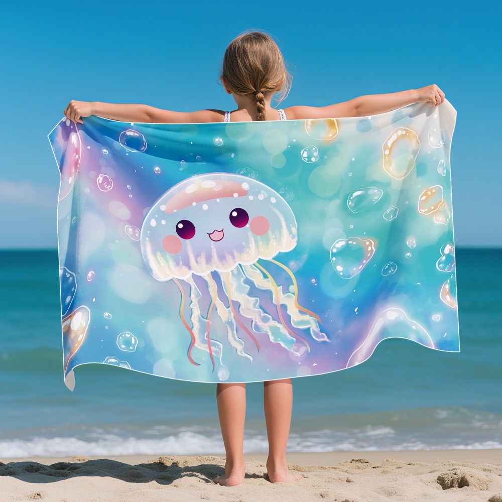 Handuk Pantai Pola Kartun Vers - Outdoor Camping Blanket ulasan dan harga