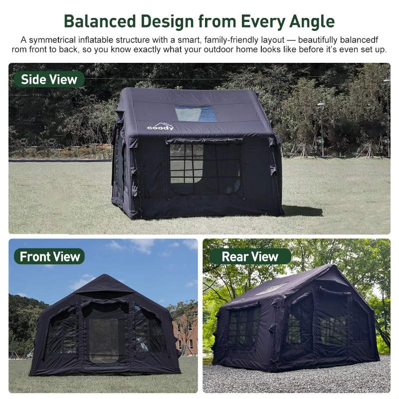 Tenda Udara Tiup YTYIN Coody 8 - Outdoor Camping Direct ulasan dan harga