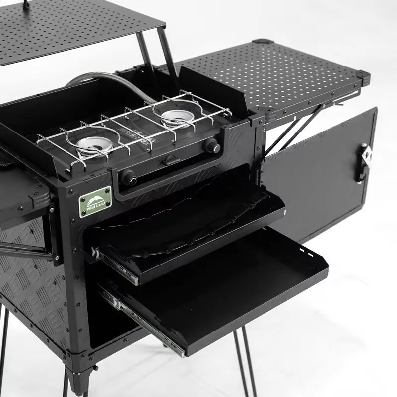 Perlengkapan Dapur Camping Kel - Outdoor Camping Kitchen Setup ulasan dan harga
