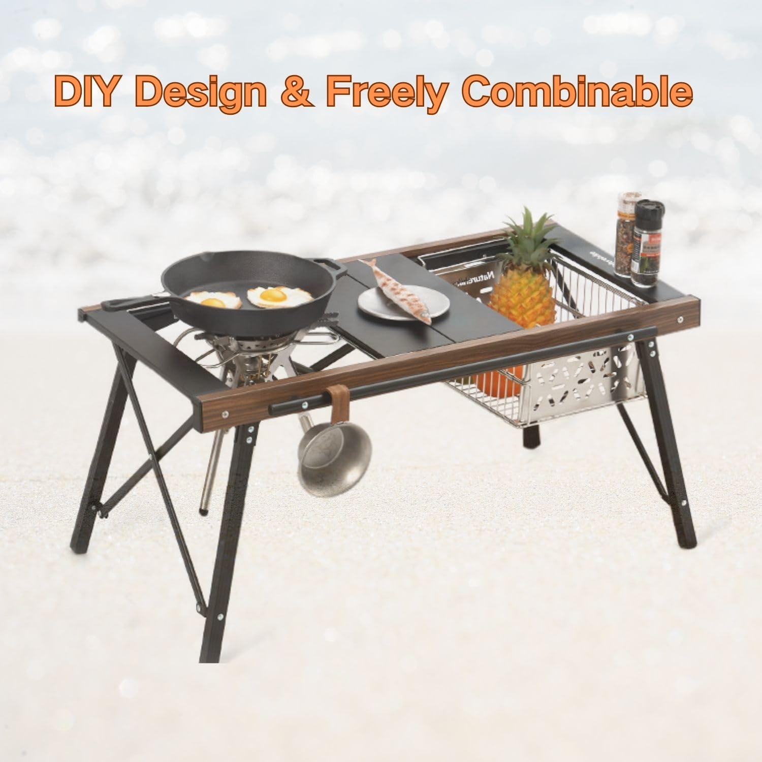 Meja Camping Lipat Igt Portabe - Outdoor Camping Kitchen Setup ulasan dan harga