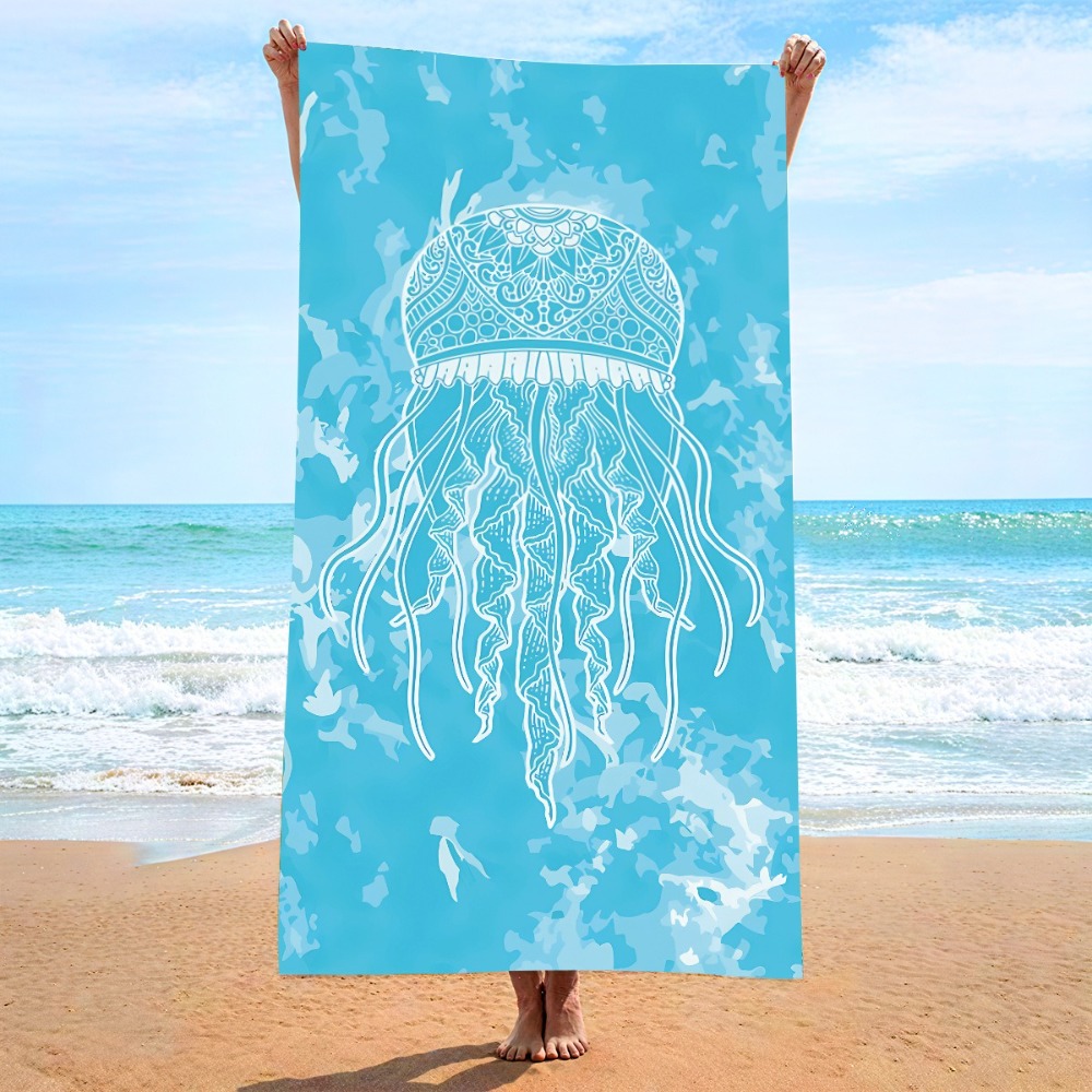 Handuk Mandi Ubur-ubur Laut Bi - Outdoor Camping Blanket ulasan dan harga