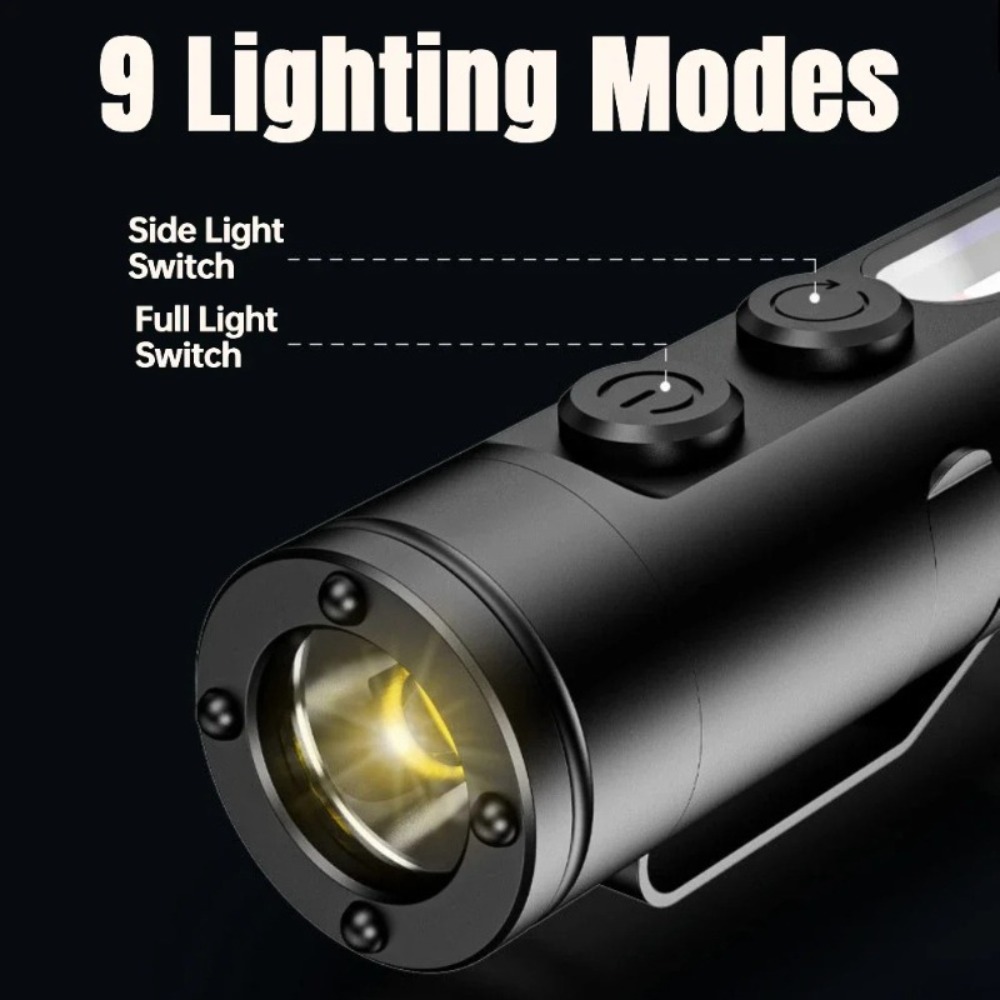 Senter Mini Outdoor Tipe C LED - Outdoor Camping Lampe ulasan dan harga