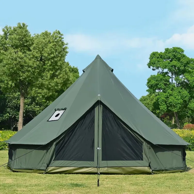 Tenda Yurt Glamping Besar 4M u - Outdoor Yurt Camping ulasan dan harga
