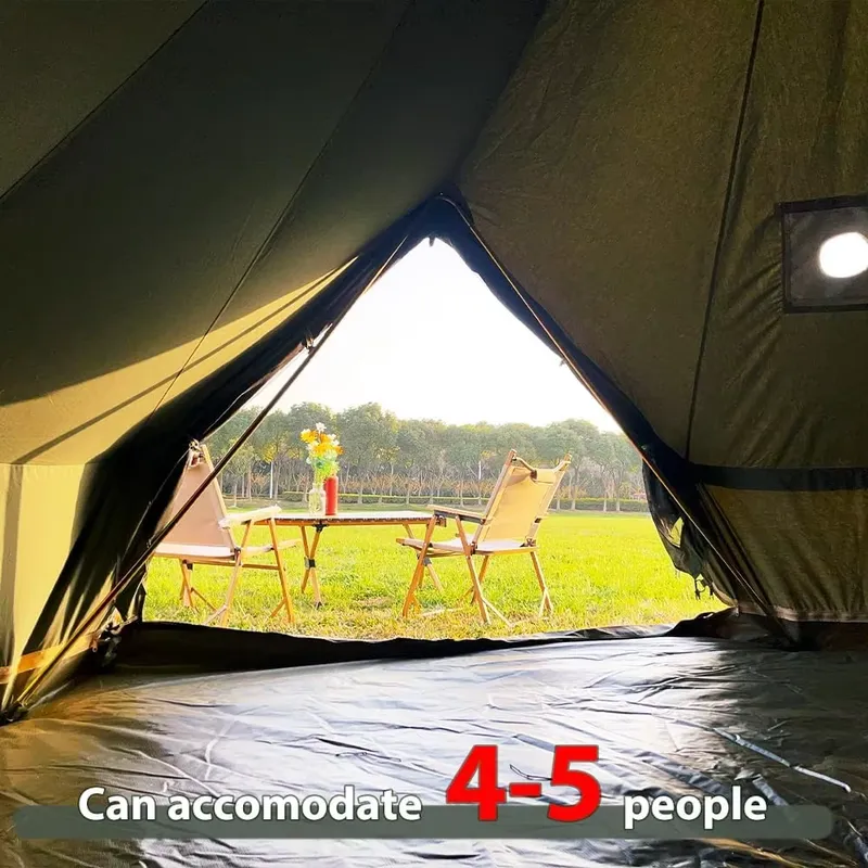 Tenda Yurt Glamping Besar 4M u - Outdoor Yurt Camping ulasan dan harga