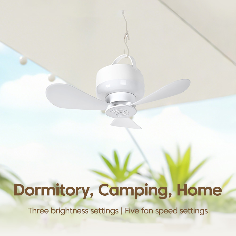 Kipas Angin Portabel dengan La - Outdoor Camping Ventilator ulasan dan harga