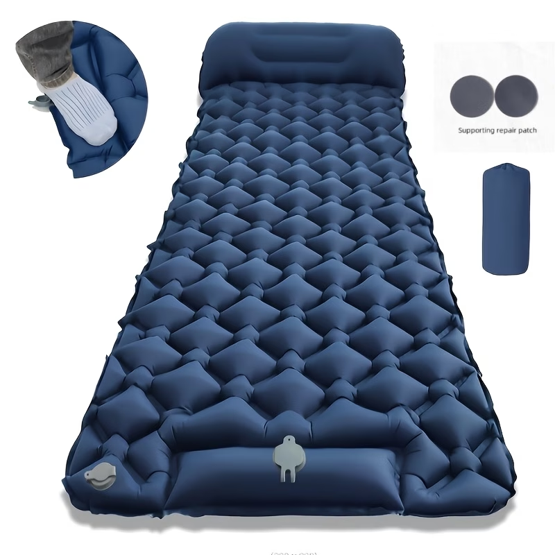 Matras Tidur Tiup TPU, Matras  - Outdoor Inflatable Camping Tent With Air Pump ulasan dan harga