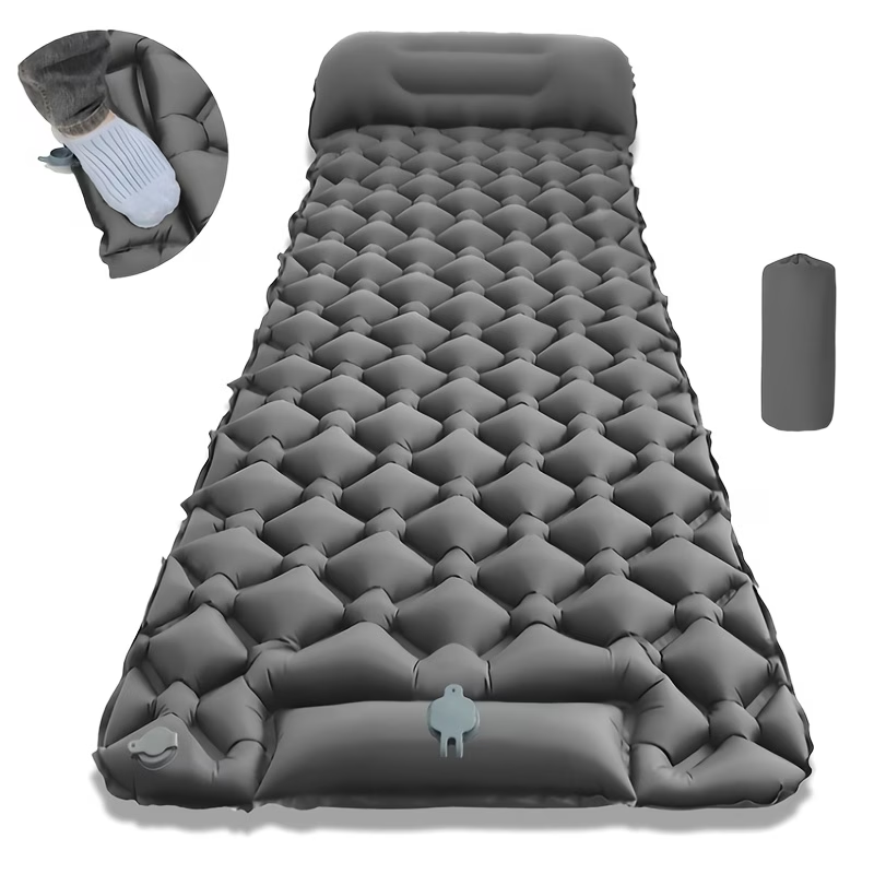 Matras Tidur Tiup TPU, Matras  - Outdoor Inflatable Camping Tent With Air Pump ulasan dan harga