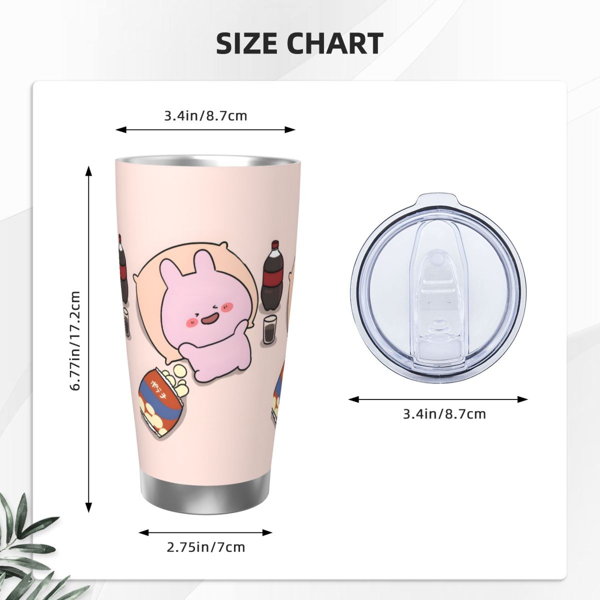 Asamimichaan Cute Asamimi 20oz - Vacuum Insulated Flask ulasan dan harga