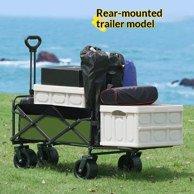 Gerobak Utilitas Camping Roda  - Outdoor Camping Furniture ulasan dan harga