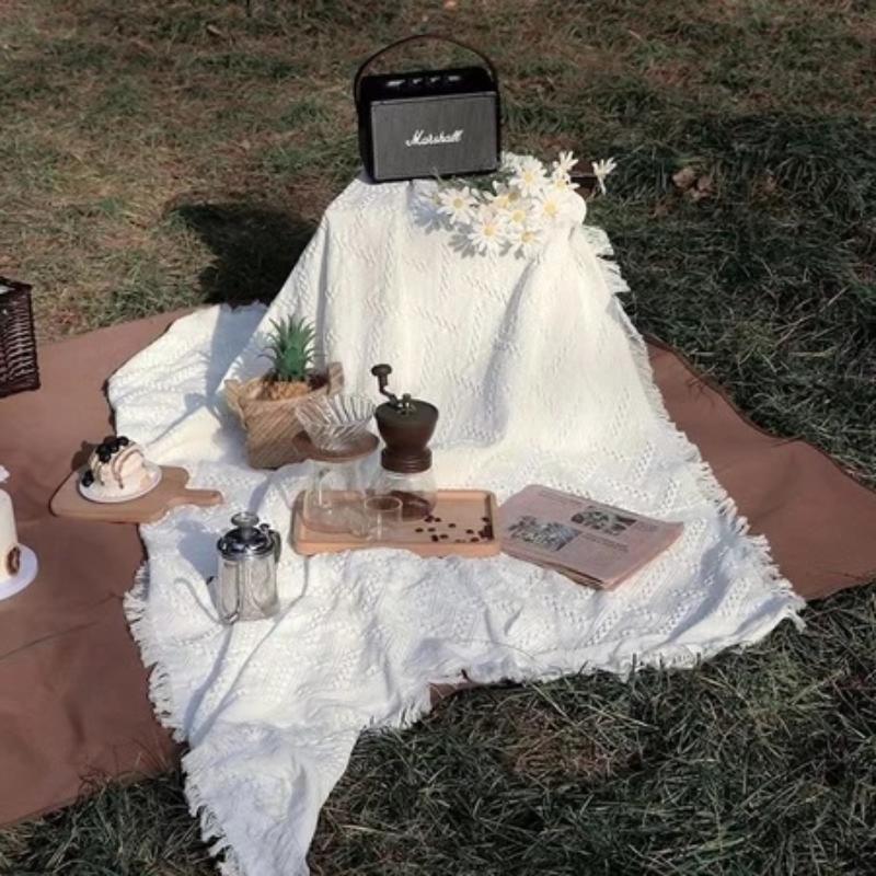 【CC】Selimut Piknik Selimut Ber - Outdoor Camping Blanket ulasan dan harga