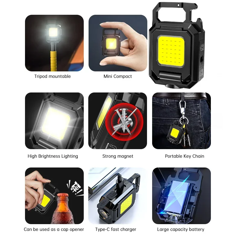 Lampu Gantungan Kunci Senter M - Outdoor Camping Lampe ulasan dan harga