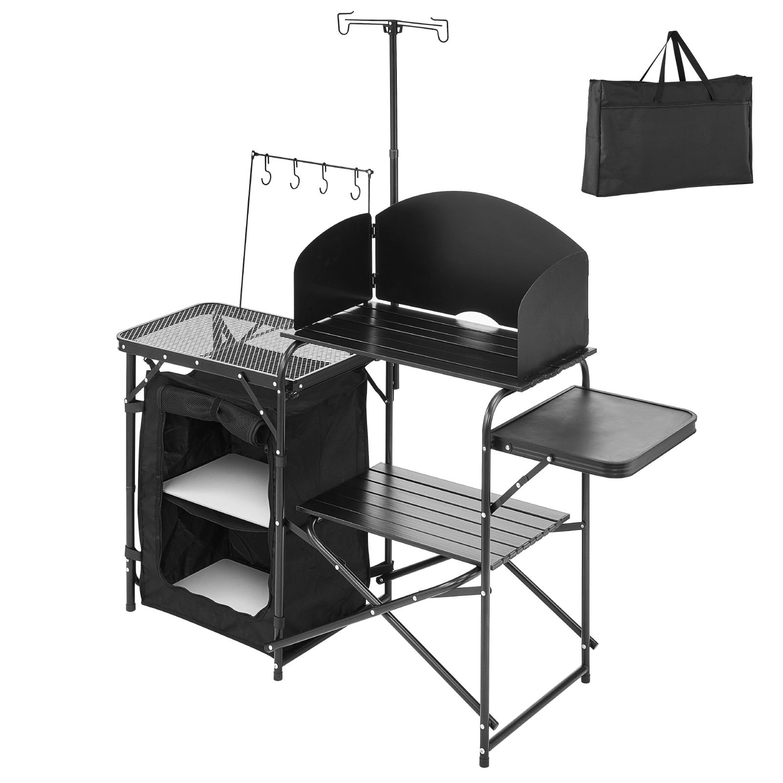 Meja Dapur Camping, Meja Masak - Outdoor Camping Kitchen Setup ulasan dan harga