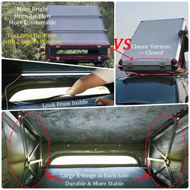 Tenda Atap Mobil Segitiga Alum - Outdoor Camping Australia ulasan dan harga