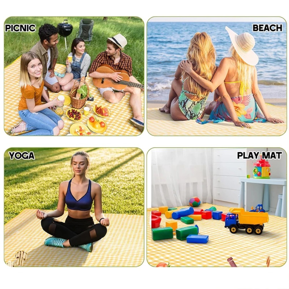 Alas Piknik Lipat Portabel 2mx - Outdoor Camping Blanket ulasan dan harga