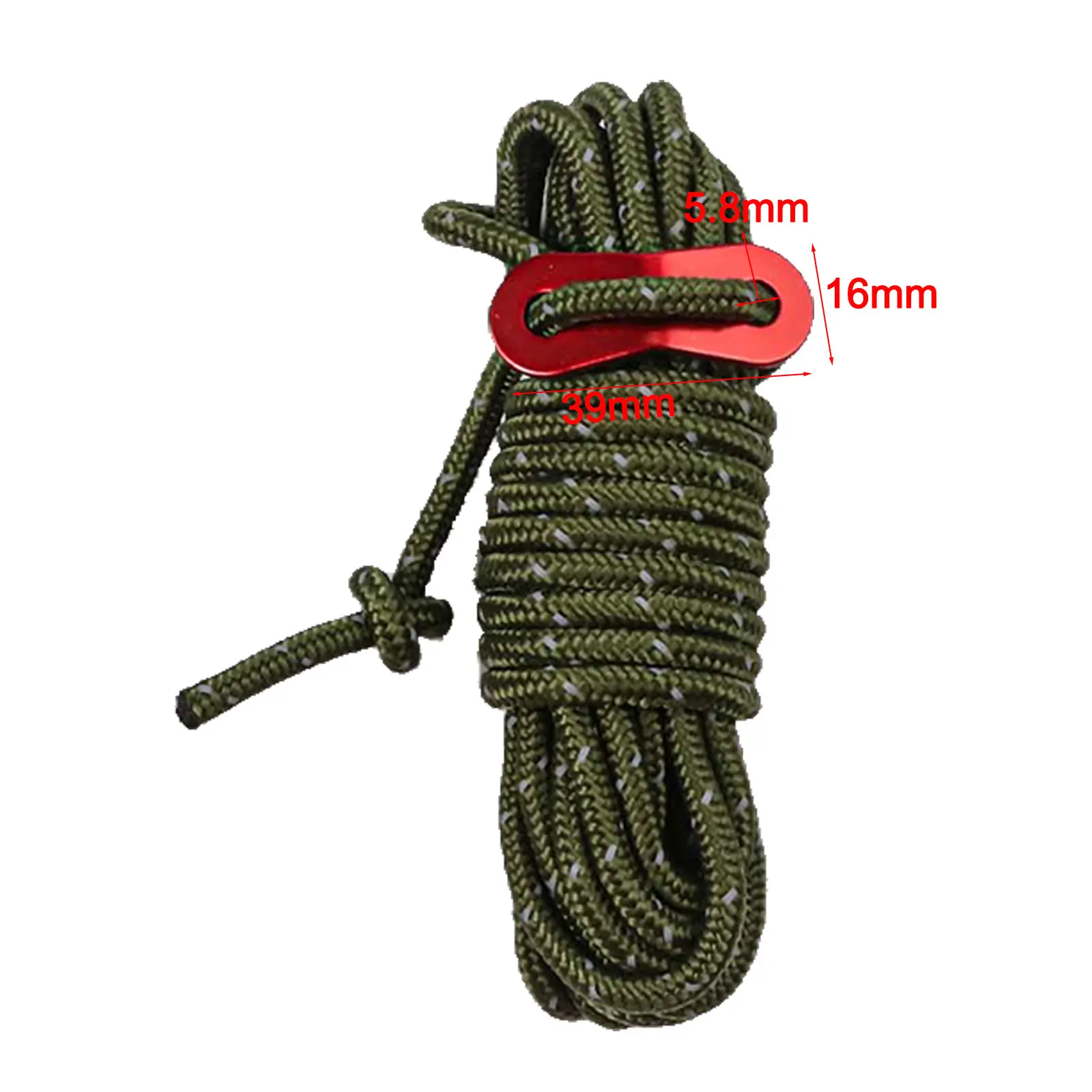 Tali Reflektif 4Mm X 4M Tali T - Outdoor Camping Guy ulasan dan harga