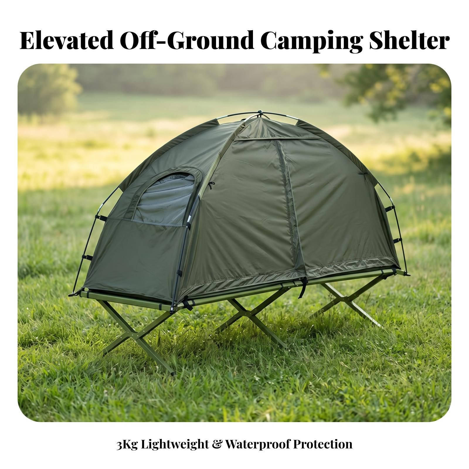 Tenda tempat tidur lipat ringk - Outdoor Camping Guy ulasan dan harga